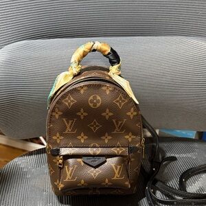 Monogram mini backpack
